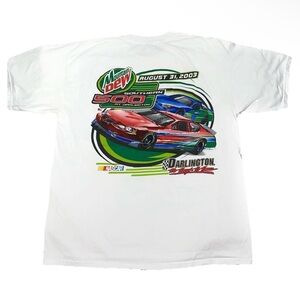 Vintage 2003 Mountain Dew Southern 500 T Shirt